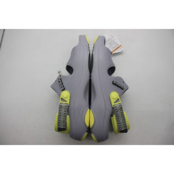NWOB Crocs Classic All-Terrain Sandal Men's Size 13 207711-1FH Gray Adjustable - Picture 8 of 9